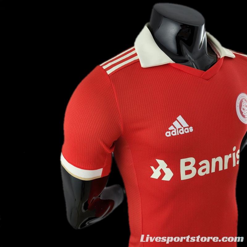 Player Version 22/23 SC Internacional Home Soccer Jersey