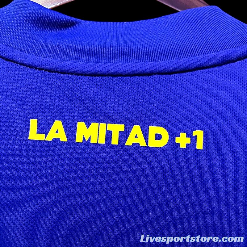 20/21 Boca Juniors Home Soccer Jersey