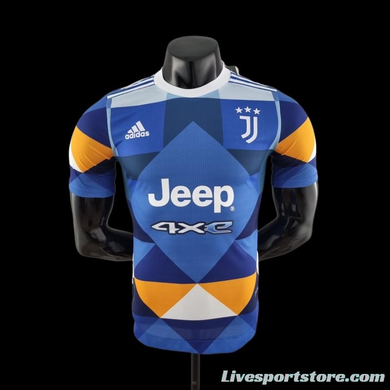 Player Version 22/23 Juventus Fourth Away Soccer Jersey