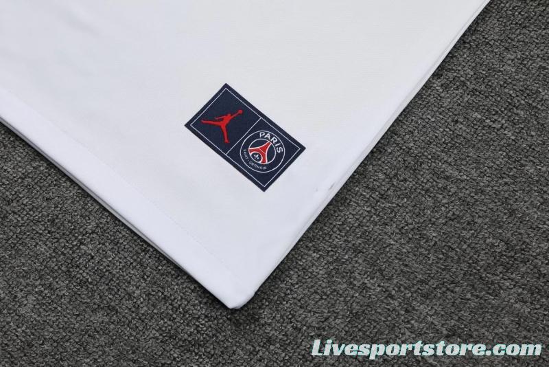 22/23PSG White Grey BArsenal Pre-match Training Jersey Vest