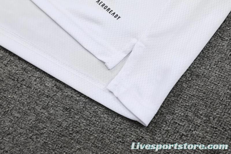 22/23 Real Madrid Pre-match Training Jersey White Vest