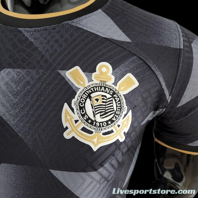 Player Version 2022 Corinthians Away Soccer Jersey