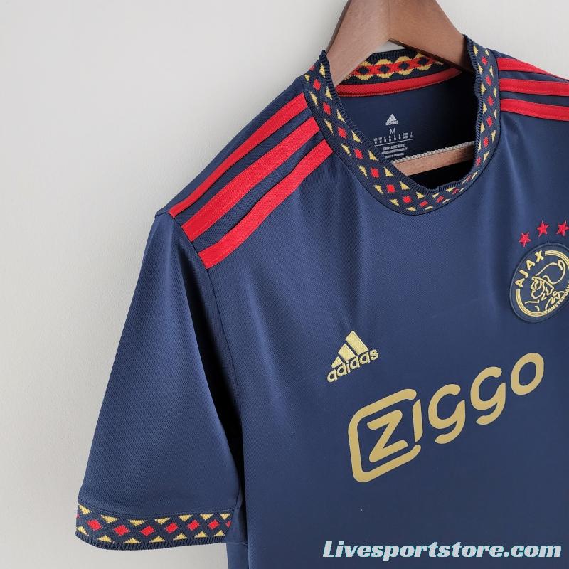 22/23 Ajax Away Soccer Jersey