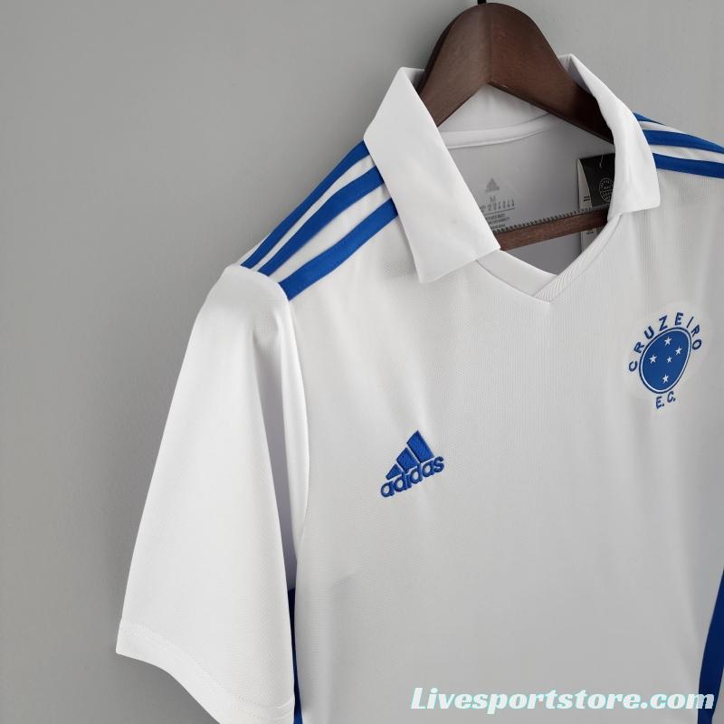 22/23 Cruzeiro Away Soccer Jersey