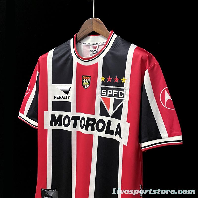 Retro 2000 Sao Paulo Away Soccer Jersey