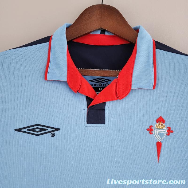 Retro 02/04 Celta Home Soccer Jersey