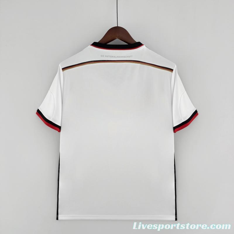 Retro 2014 Germany Home Soccer Jersey