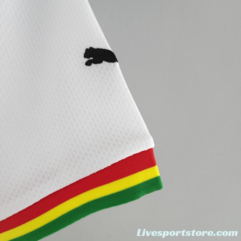 2022 Ghana Home Soccer Jersey