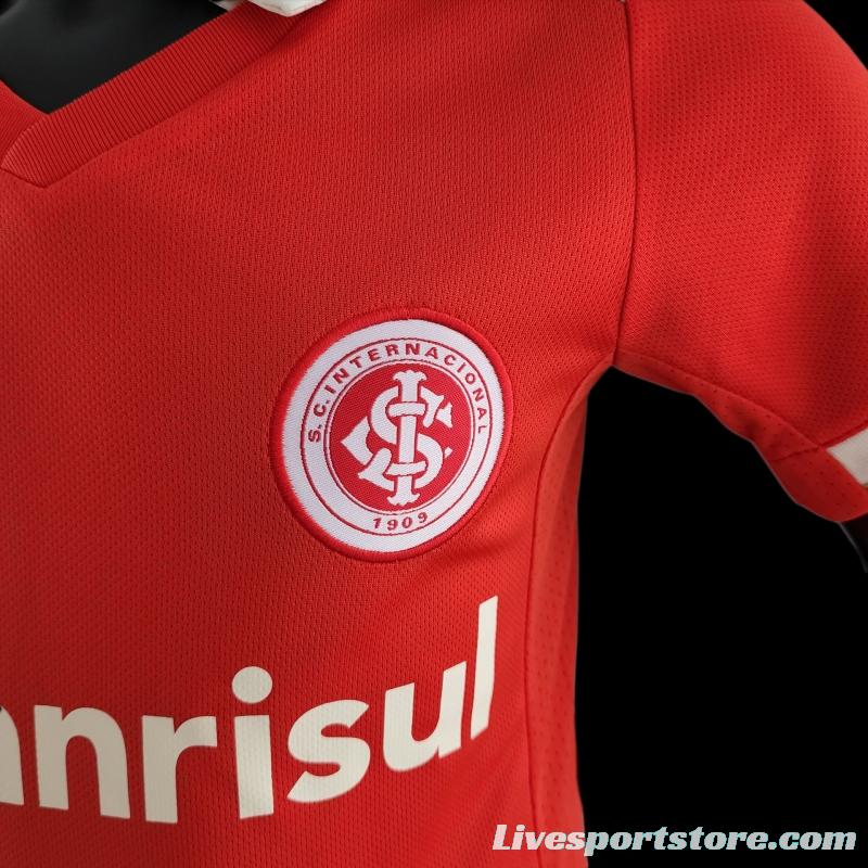 22/23 Kids Kit SC Internacional Home Size：16-28 Soccer Jersey