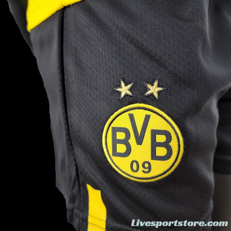 22/23 Kids Kit Dortmund Home SIZE16-28 Soccer Jersey