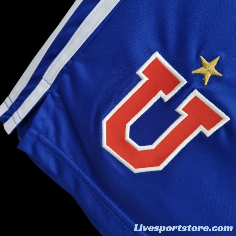 2022 Universidad De Chile Home Shorts