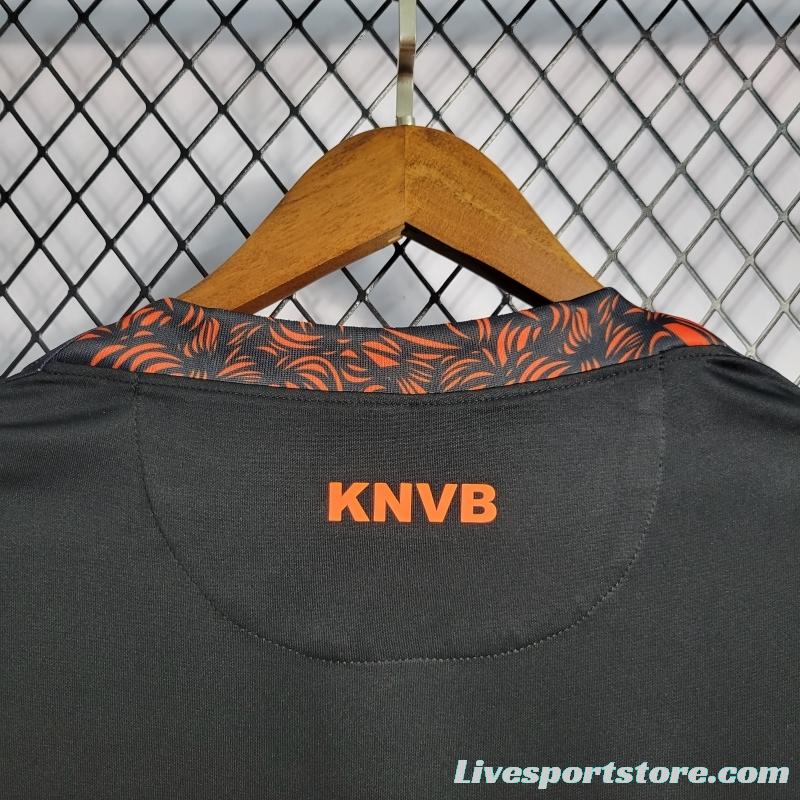 2022 Netherlands Black Training Jersey