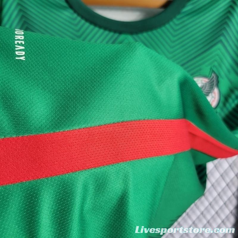 2022 Women's Mexico Home Soccer Jersey