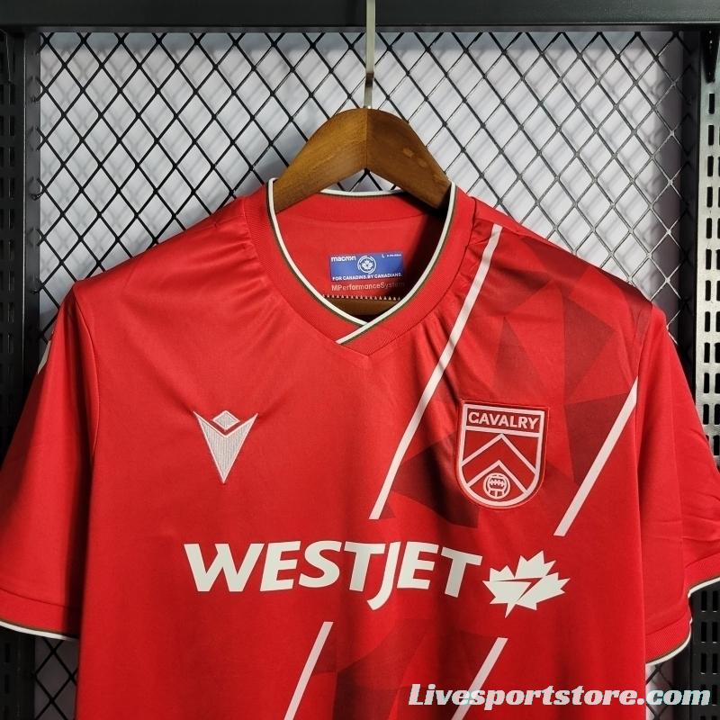 22/23 Canada Cavalry FC Home Soccer Jersey