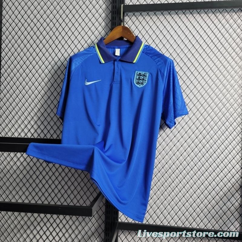 2022 POLO England Blue Jersey