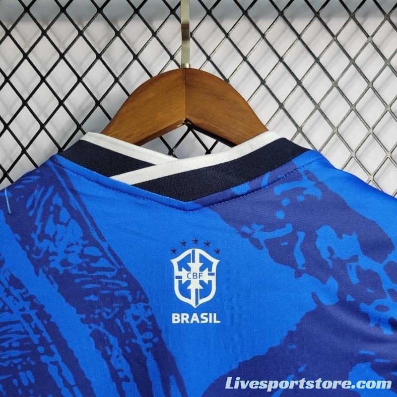 2022 Woman Brazil Blue Special Edition Jersey