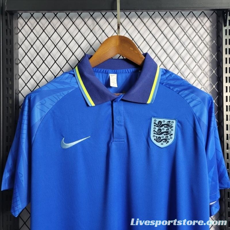 2022 POLO England Blue Jersey