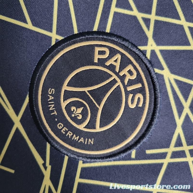 22/23 PSG Forth Black Jersey