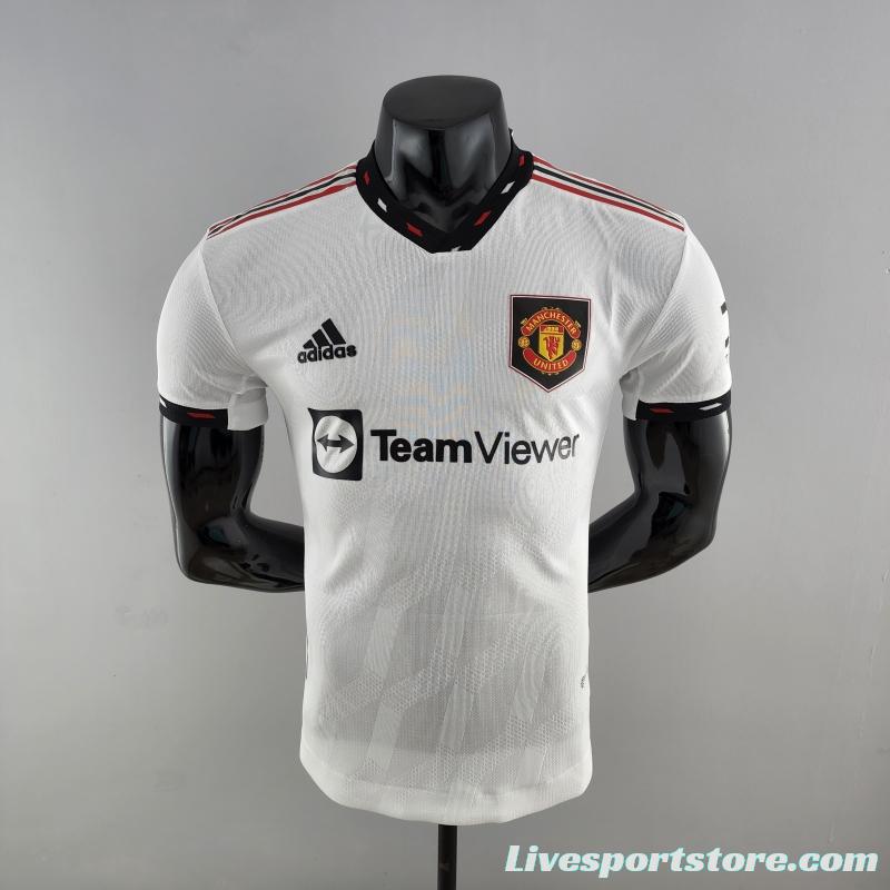 Player Version 22/23 Manchester United Away Soccer Jersey