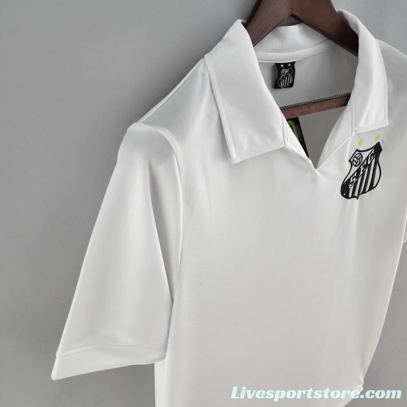 Retro Santos 1970 Home Soccer Jersey