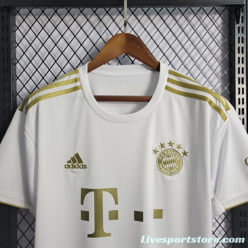 22/23 Bayern Munich Away Soccer Jersey