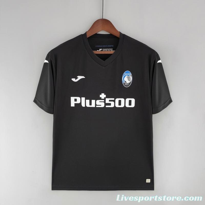 22/23 Atalanta Bergamasca Goalkeeper Black Soccer Jersey