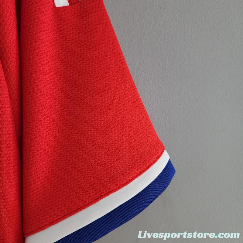 2022 Chile Home Soccer Jersey