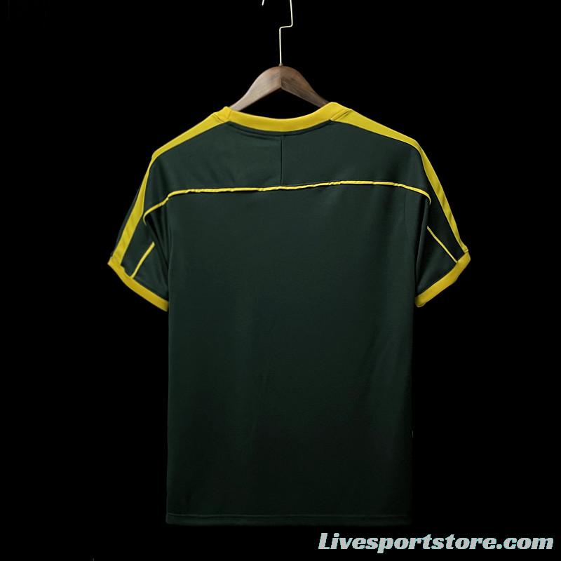 Retro 1998 Brazilian Goalkeeper  Jersey