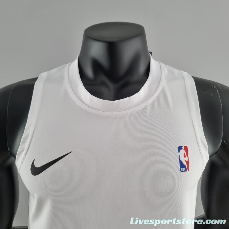 2022 Nike Pure White Vest Shirts #K000190