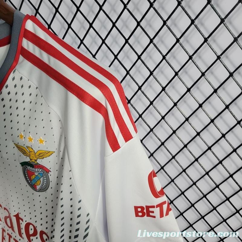 22/23 Benfica Third White Soccer Jersey