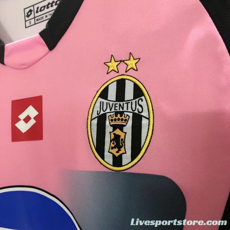 Retro 02/03 Juventus Goalkeeper Pink Jersey