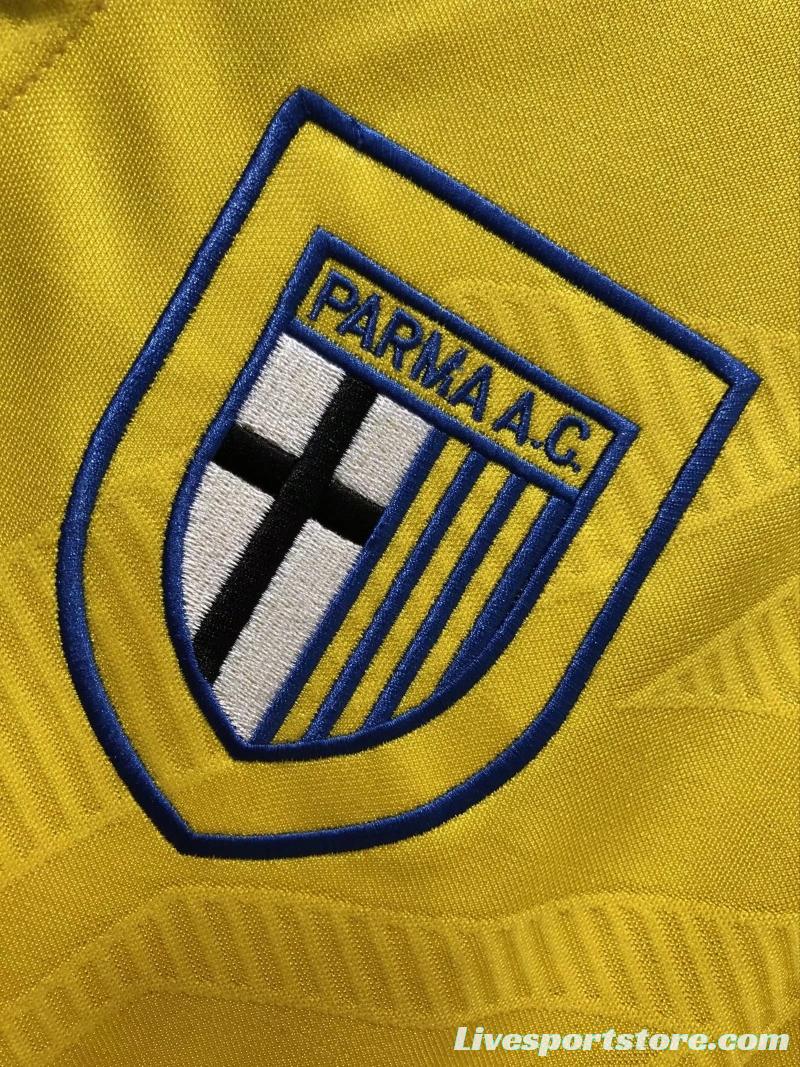 Retro 93/95 Parma Away Soccer Jersey