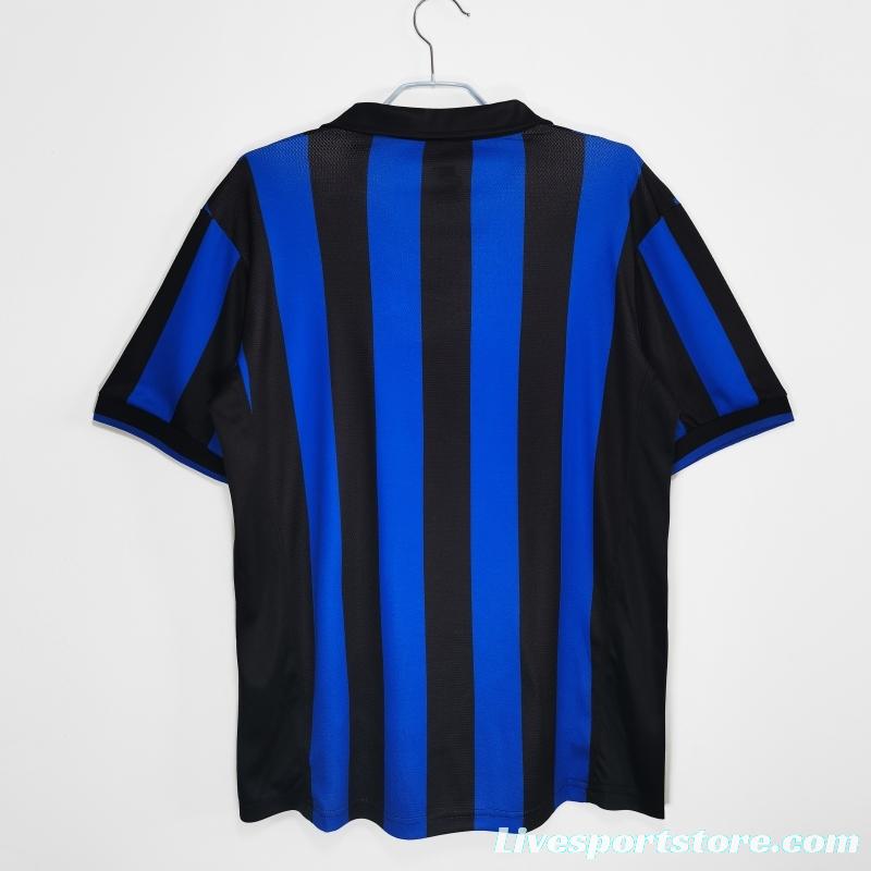 Retro 1998/99 Inter Milan Home Soccer Jersey