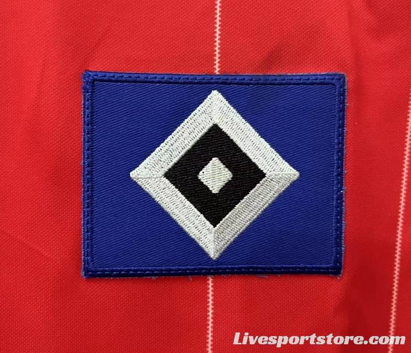 Retro 83/84 Hamburg SV Away Soccer Jersey