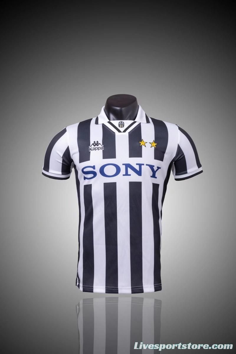 RETRO 95/97 Juventus Home Soccer Jersey