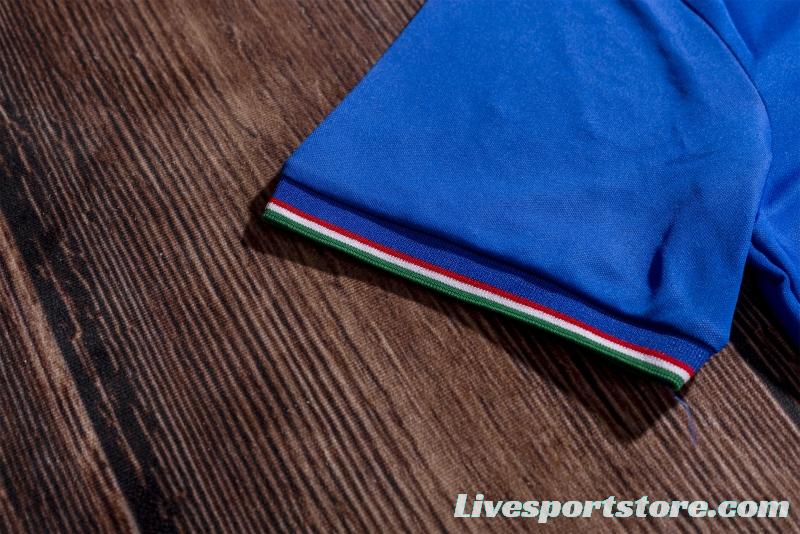 Retro 1990 Italy Home Soccer Jersey