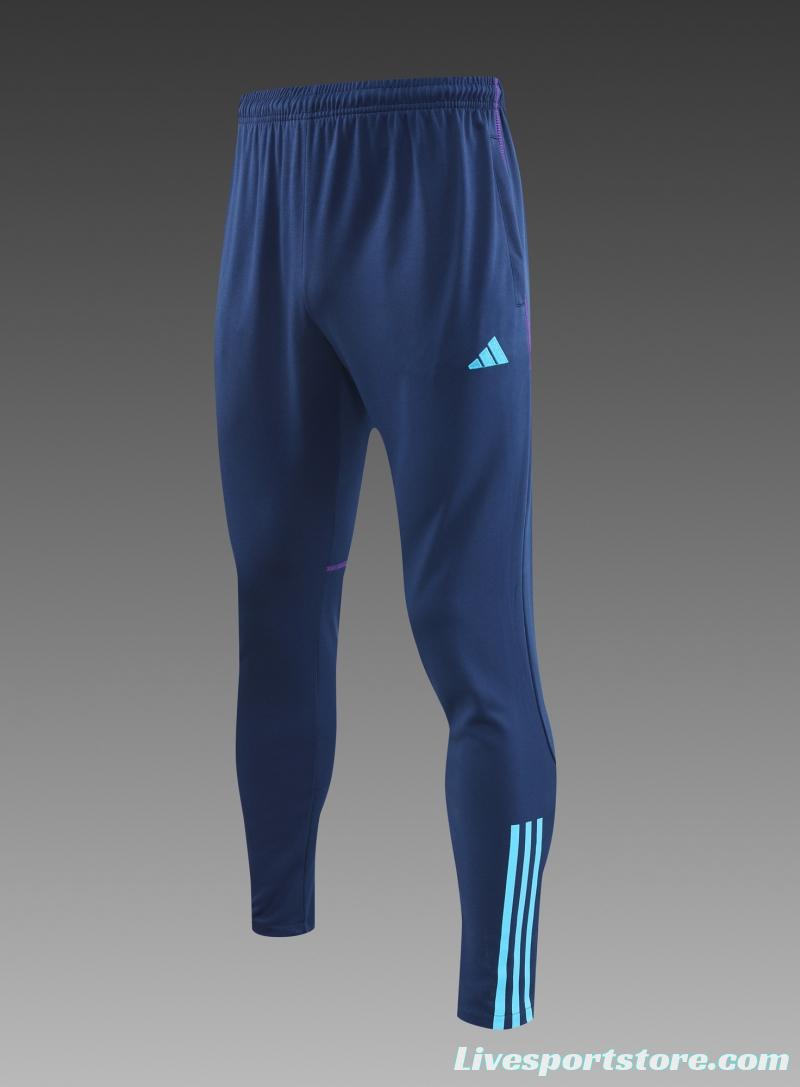 2022 Argentina Navy Half Zipper Tracksuit