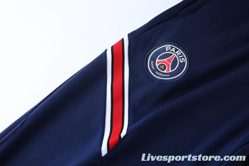 2022 PSG Navy Half Zipper Tracksuit