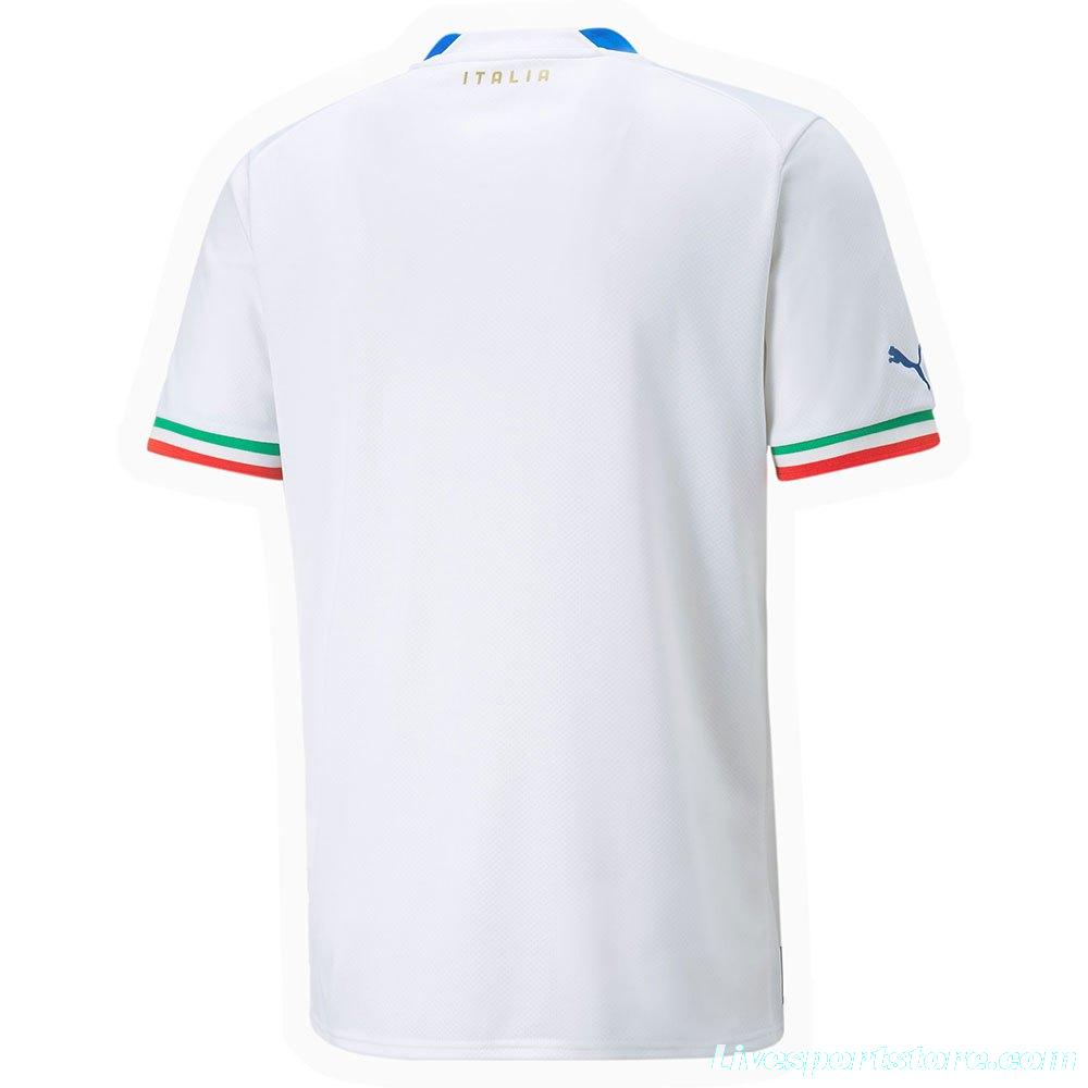 2022 Italy Away Soccer Jersey