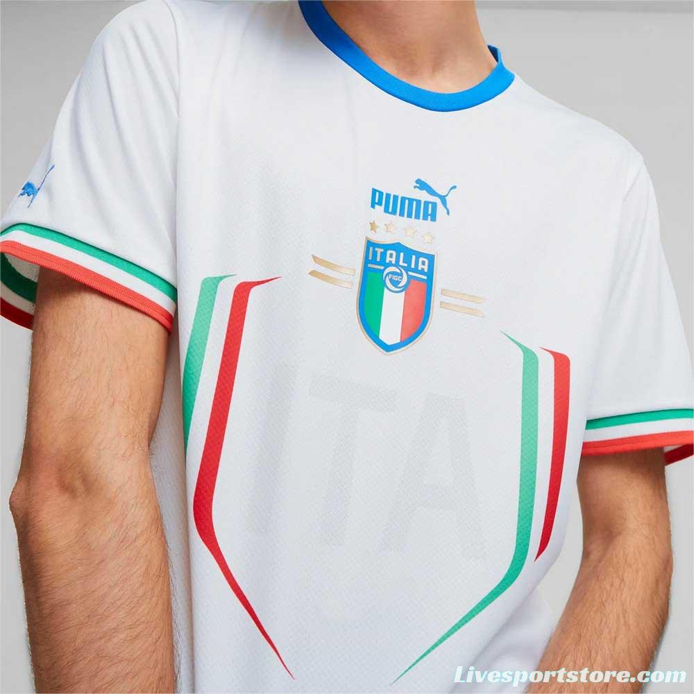 2022 Italy Away Soccer Jersey