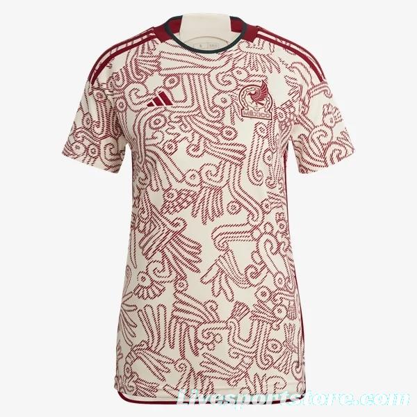 2022 Mexico Away Woman Soccer Jersey