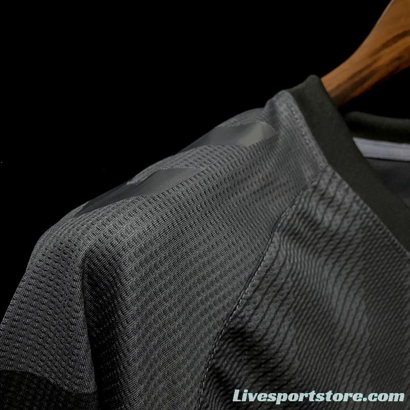 2022 Denmark Away Black Soccer Jersey