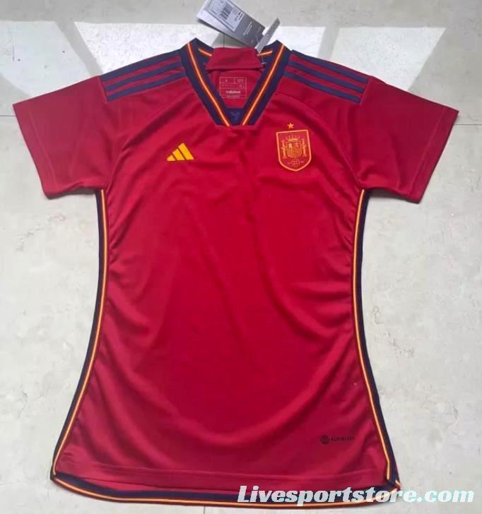 2022 Spain Women Jersey