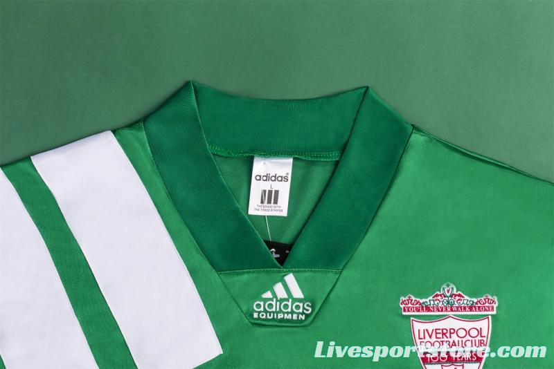 RETRO 92/93 Liverpool Away Soccer Jersey