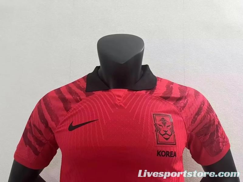 Player Version 2022 Korea Home Jersey