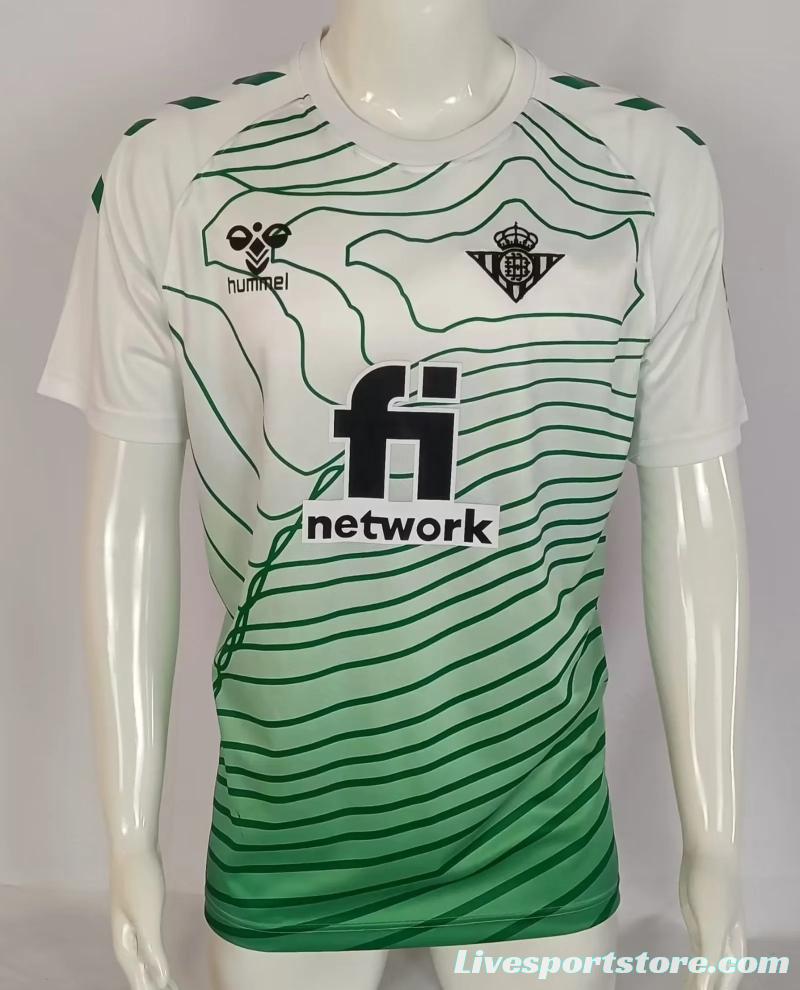 22/23 Real Betis Pre-Match White Jersey