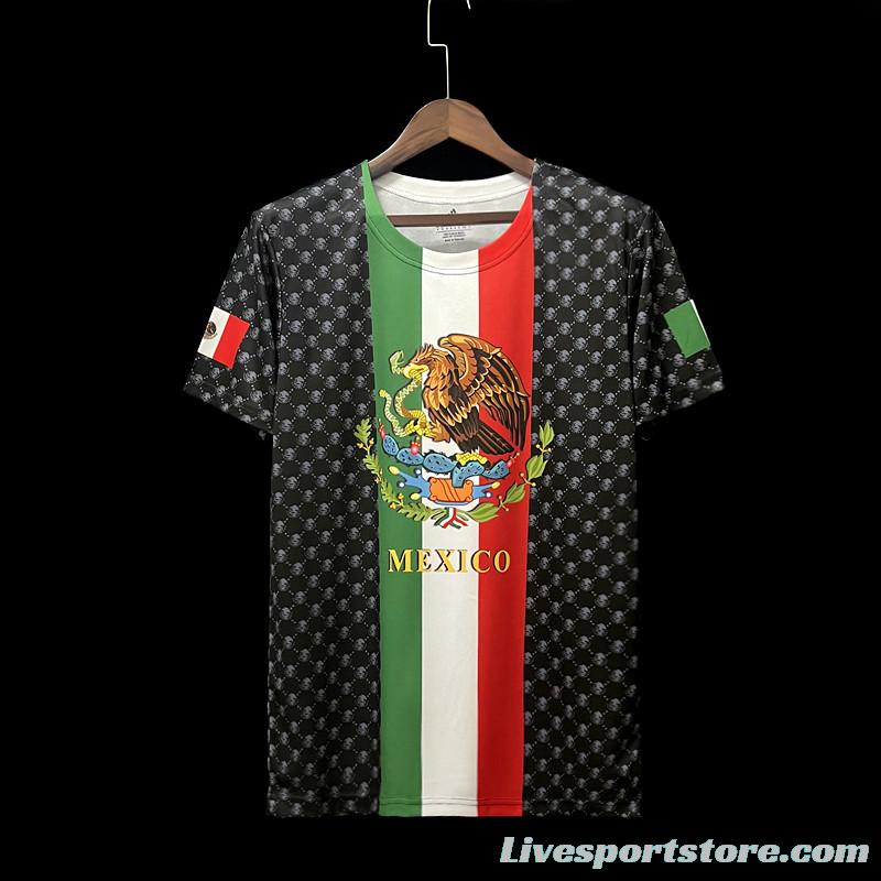 2022 Mexico Black Special Jersey