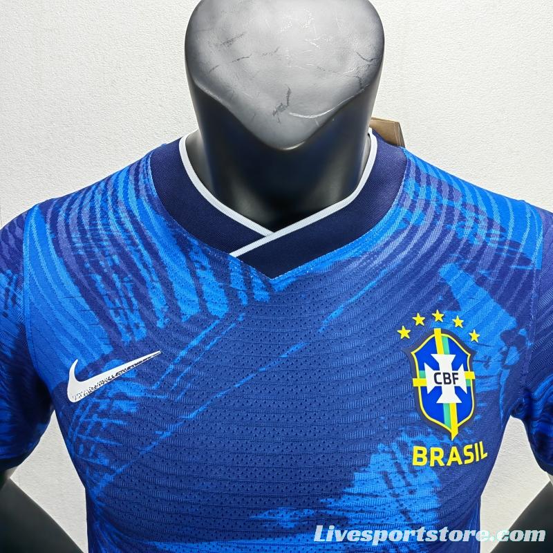 Player Version 2022 Brazil Blue Special Jersey