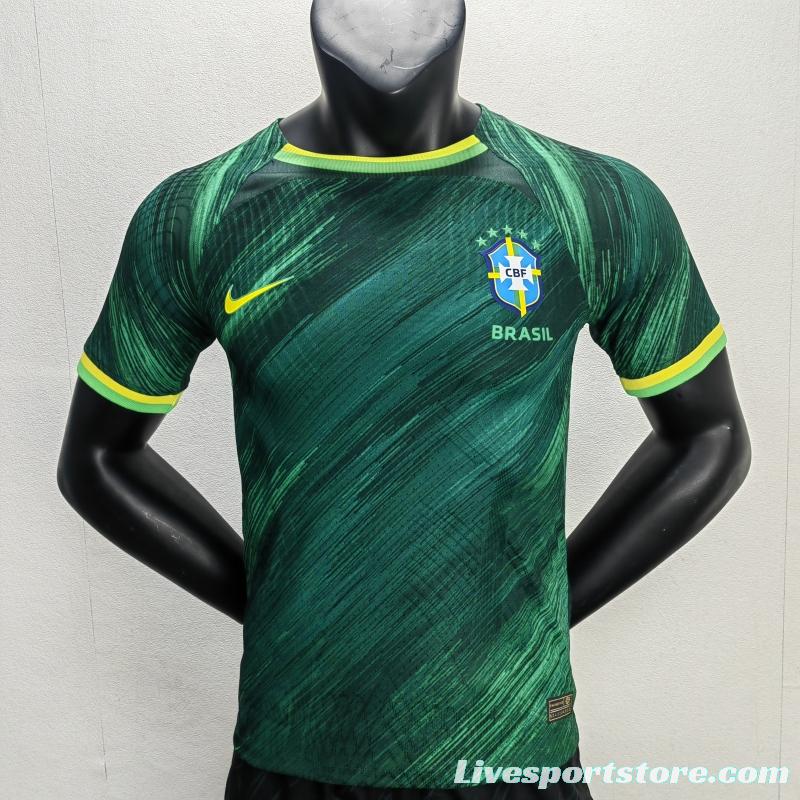 Player Version 2022 Brazil Green Special Jersey