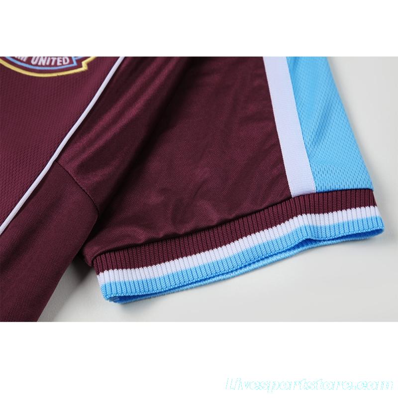 Retro 99/01West Ham United Home Jersey